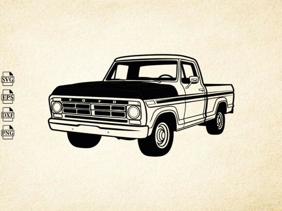 Download Vintage Truck SVG, Truck Clip Art Svg - Art Collection
