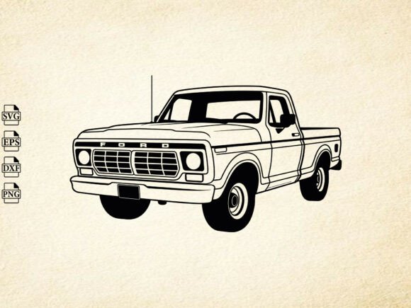 Download Vintage Truck SVG, Truck Clip Art Svg - Art Collection