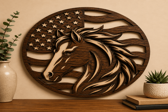 Download Horse Wall Art SVG Laser Cut File - Art Collection