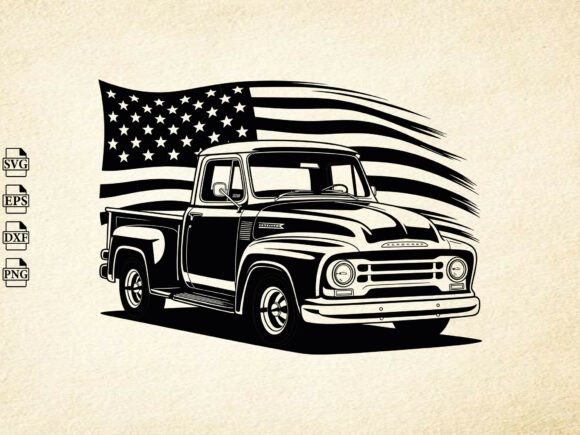 Download Vintage Truck SVG, Truck Clip Art Svg - Art Collection