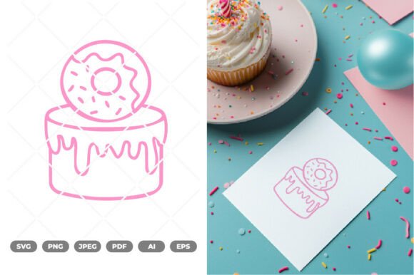 Download Birthday Cake SVG &amp; Clipart - Art Collection