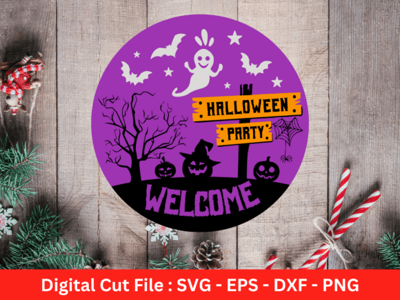 Download Halloween Party Sign - Art Collection