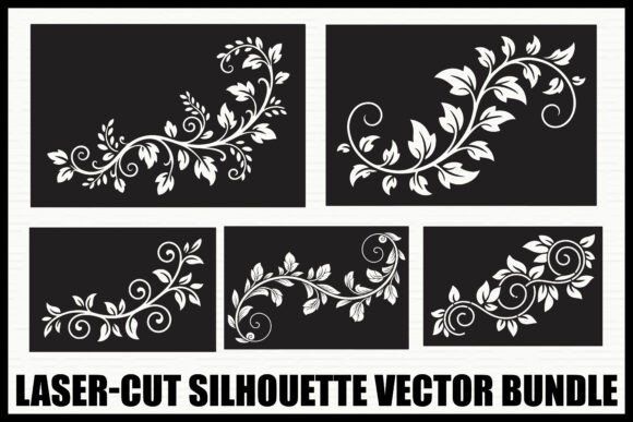Download Elegant Floral Laser Cut Bundle - Floral Collection