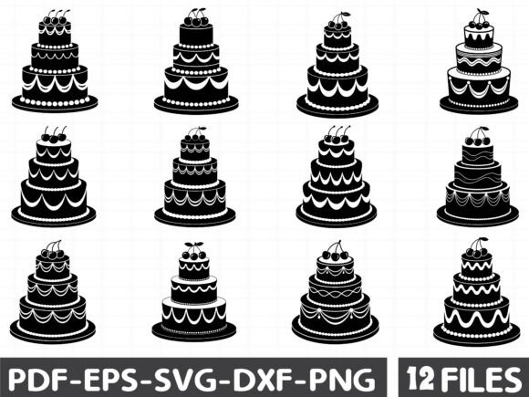 Download Multi Layered Cake SVG - Layered cake svg Collection