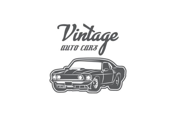 Download Classic Vintage Car Illustration Art Des - Art Collection