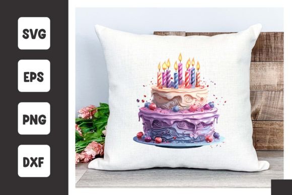 Download Birthday Cake SVG, Birthday Cake Clipart - Art Collection