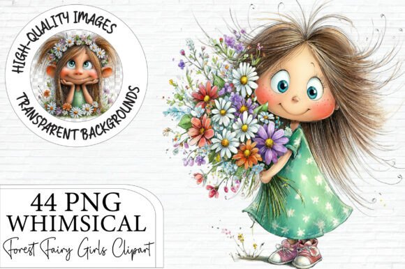 Download Forest Fairy Girls PNG Clipart Bundle - Art Collection