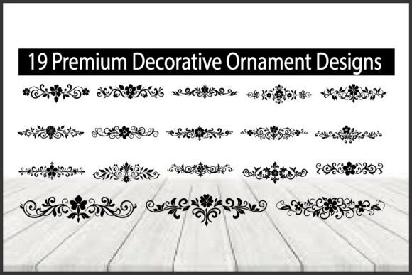 Download Elegant Floral Divider SVG - Floral Collection