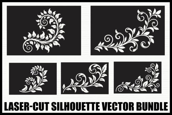 Download Elegant Floral Laser Cut Bundle - Floral Collection