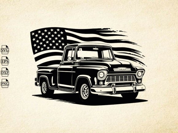 Download Vintage Truck SVG, Truck Clip Art Svg - Art Collection