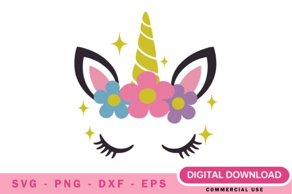 Download Cute Magical Unicorn Clipart for Kids - Art Collection