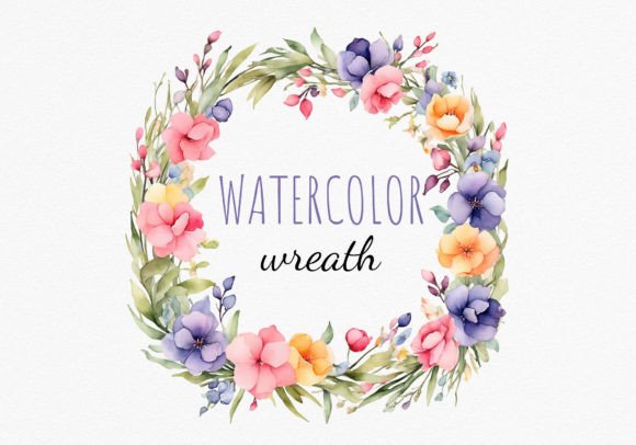 Download Spring Wreath Clipart, Floral Frame - Art Collection