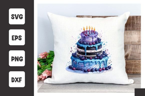 Download Birthday Cake SVG, Birthday Cake Clipart - Art Collection