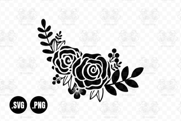 Download FLOWERS Roses Bouquets Svg, Floral Svg - Floral Collection
