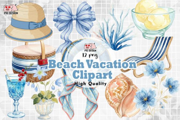Download Beach Vacation Clipart PNG - Art Collection