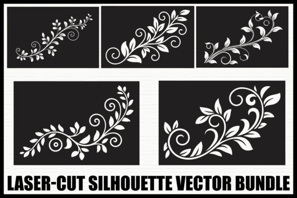 Download Elegant Floral Laser Cut Bundle - Floral Collection