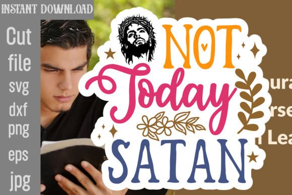 Download Not Today Satan SVG Cut File - Not today satan svg Collection