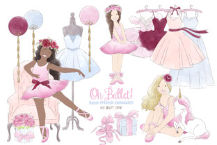 Download Ballerina Ballet Tutu Watercolor Clipart - Art Collection