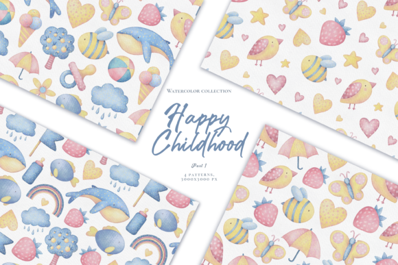 Download Happy Childhood. Cliparts &amp; Patterns.PNG - Art Collection