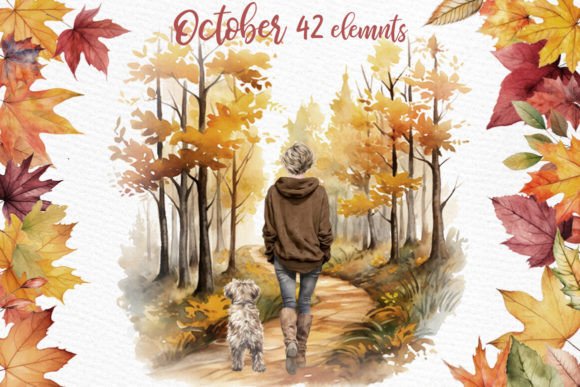 Download Fall Leaves Clipart Autumn Forest Path - Art Collection