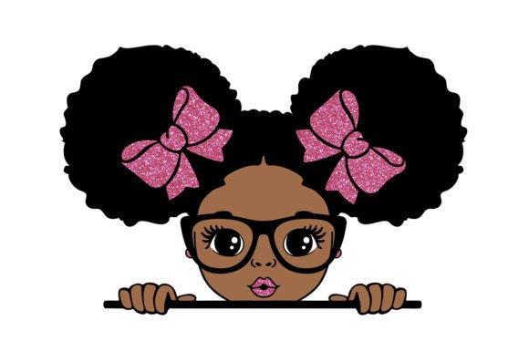 Download Black Girl with Glasses Svg,Girl Glipart - Art Collection