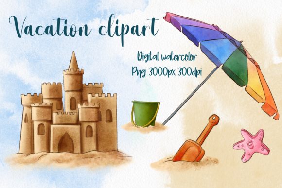 Download Summer Beach Vacation Clipart - Art Collection