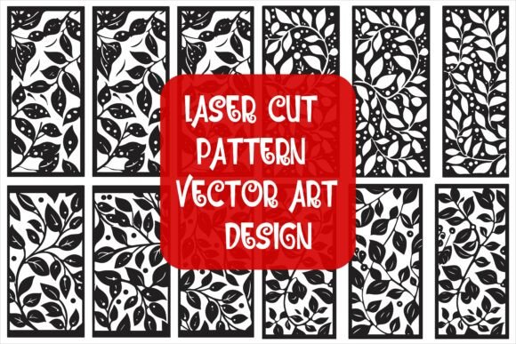 Download Elegant Laser Cut Pattern Vector Art - Art Collection