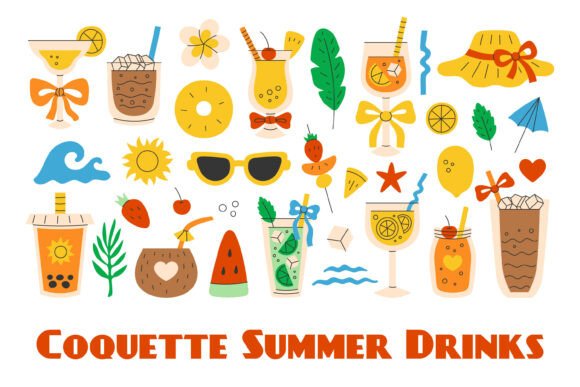 Download Coquette Summer Drinks PNG Clipart - Art Collection