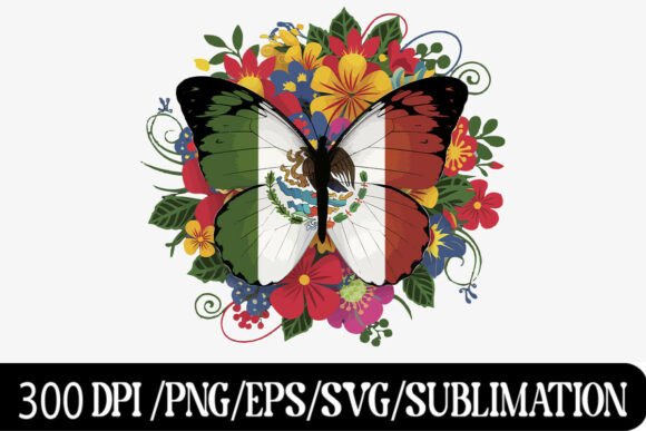 Download Mexico Inspired Butterfly Artwork - Art Collection