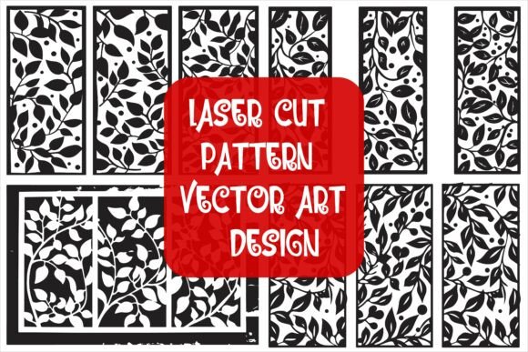 Download Elegant Laser Cut Pattern Vector Art - Art Collection