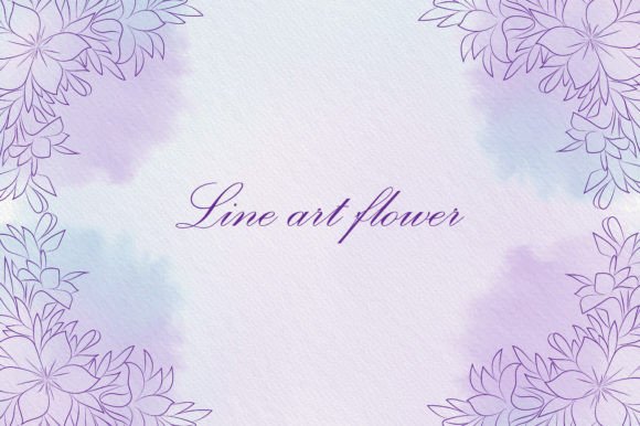 Download Beautiful Hand Drawing Watercolor Floral - Floral Collection