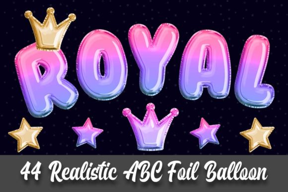 Download Royal Pink Alphabet Foil Balloon Clipart - Art Collection