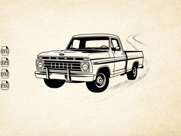Download Vintage Truck SVG, Truck Clip Art Svg - Art Collection