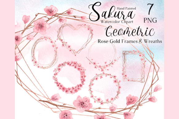 Download Spring Wreath Clipart, Rose Gold Frame - Art Collection