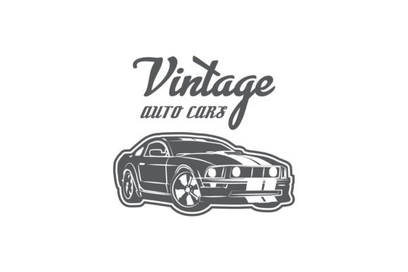 Download Classic Vintage Car Illustration Art Con - Art Collection