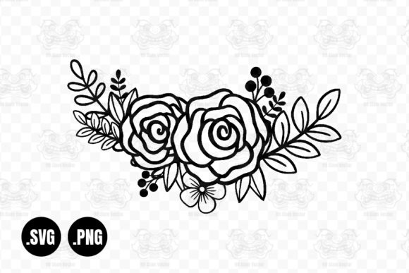 Download FLOWERS Roses Bouquets Svg, Floral Svg - Floral Collection