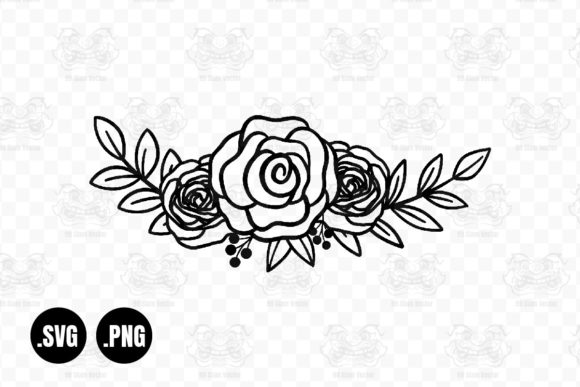 Download FLOWERS Roses Bouquets Svg, Floral Svg - Floral Collection