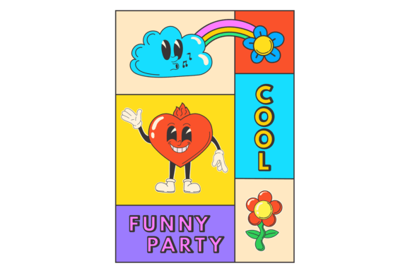 Download Party Invitation Template with Retro Car - Art Collection