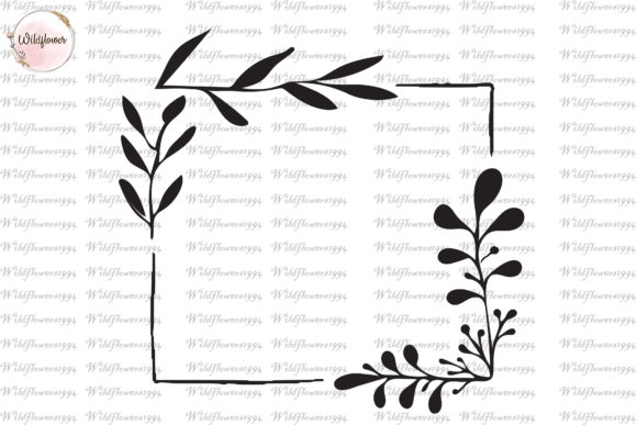 Download Floral Frame,Rectangle Frame SVG - Floral Collection