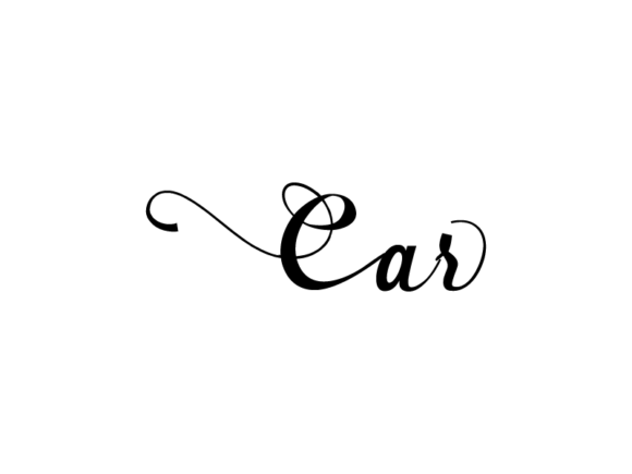 Download Car SVG Typography - Typography Collection